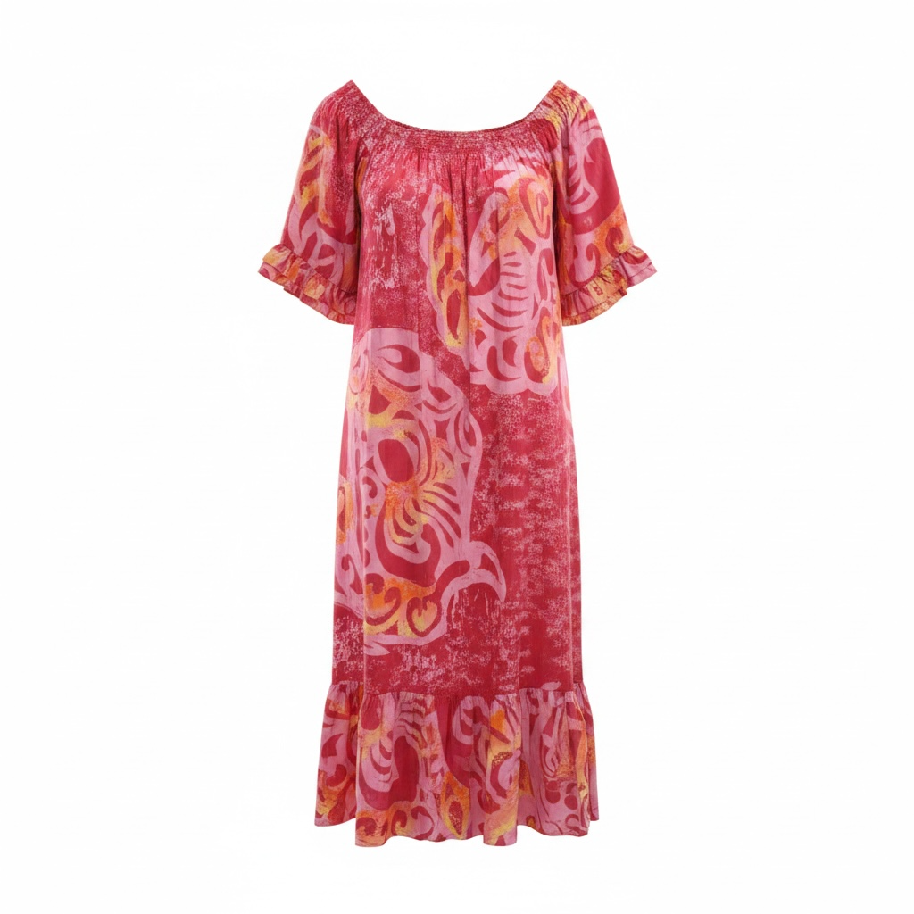 (Size 22) Hand-painted Muumuu dress