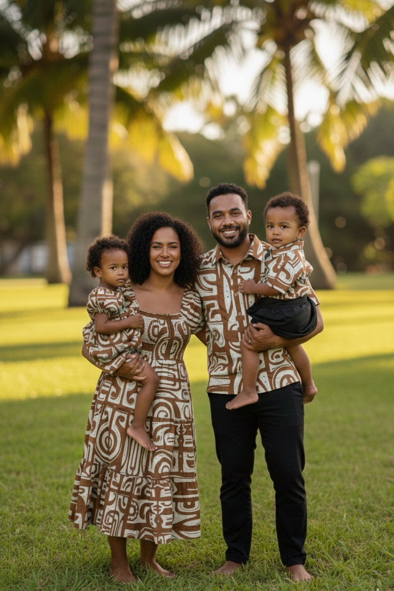 Cocoa Sands Smocked Midi Dress