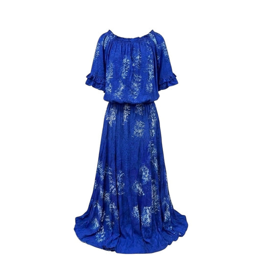 (Size 22) Hand-Painted Waist-band Dress