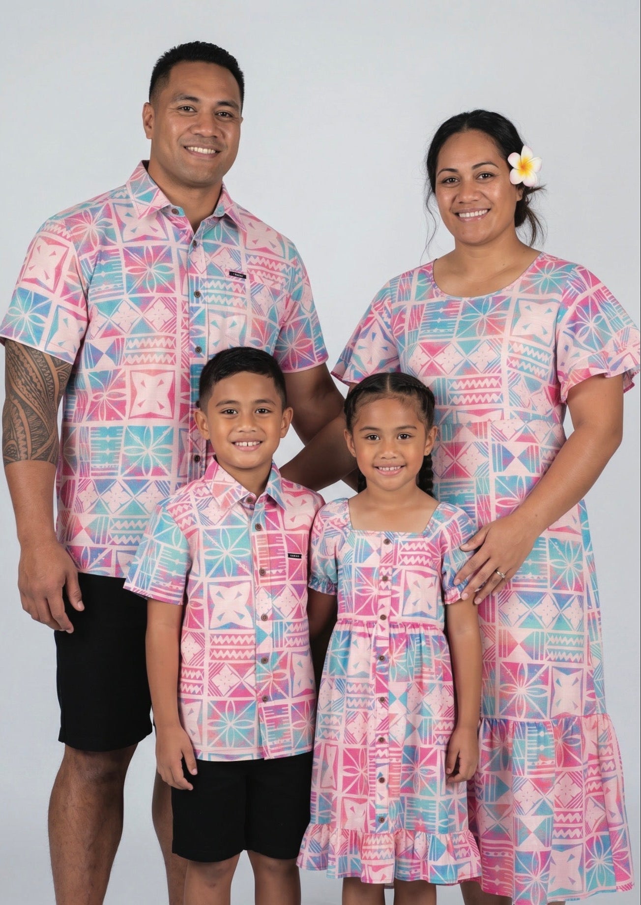 Lomai - Pink Boys Shirt