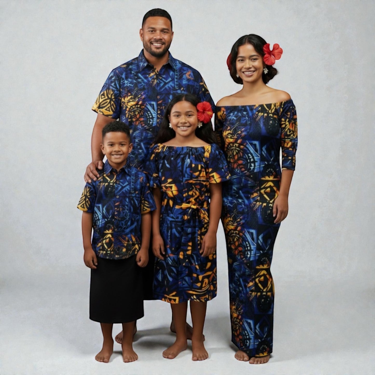 Mana Blue Boy's Shirt