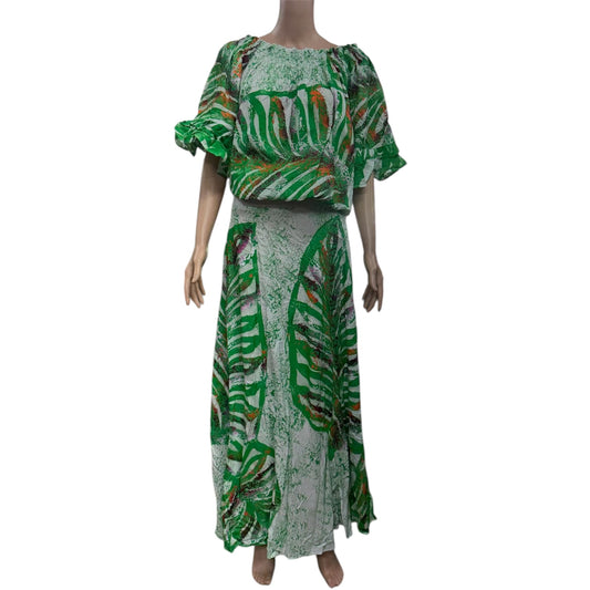 (Size 20) Hand-Painted Waist-band Dress