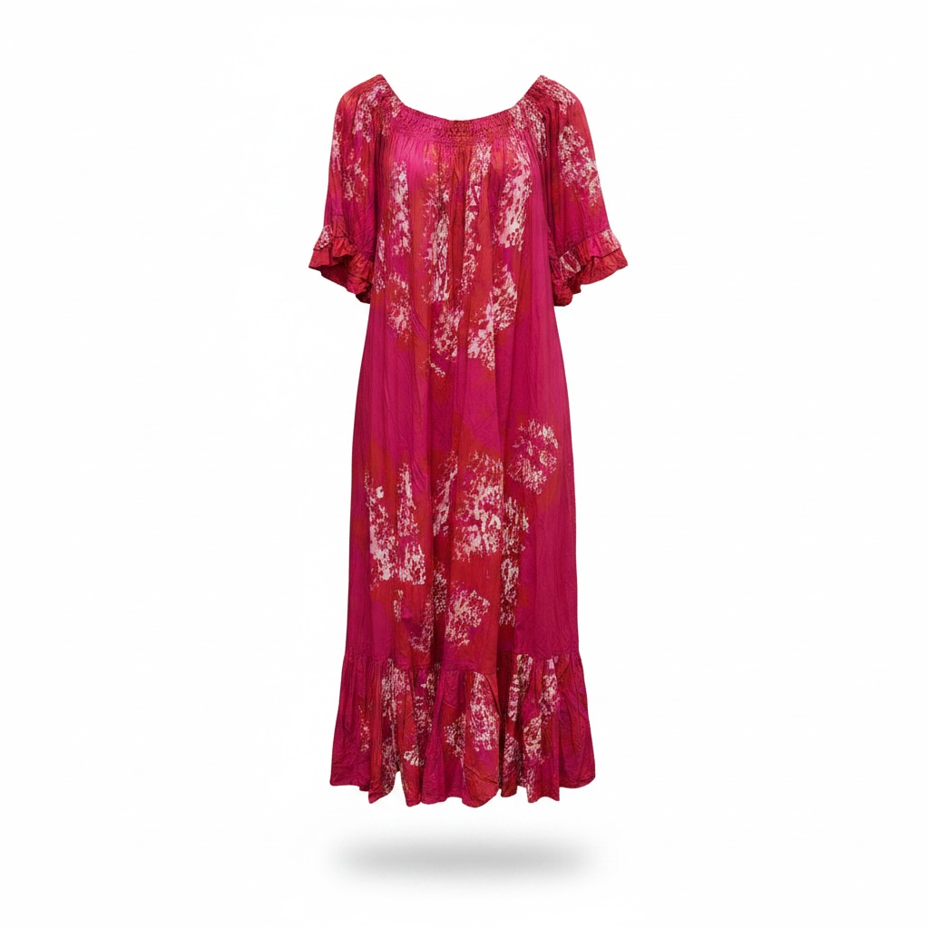 (Size 24) Hand-painted Muumuu dress