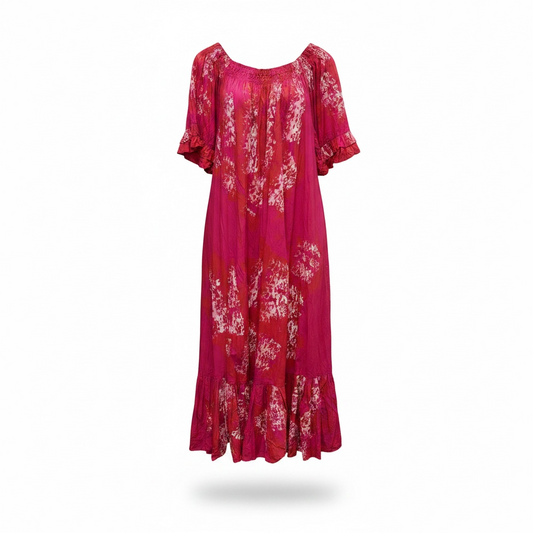 (Size 24) Hand-painted Muumuu dress