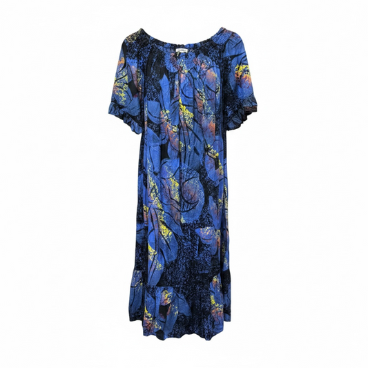 (Size 26) Hand-painted Muumuu dress
