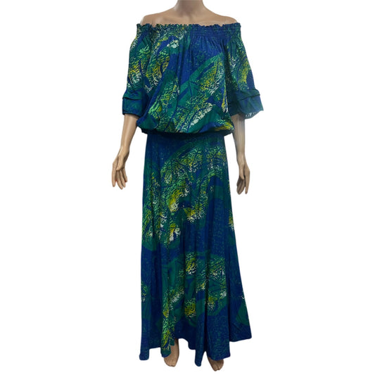 (Size 24) Hand-Painted Waist-band Dress