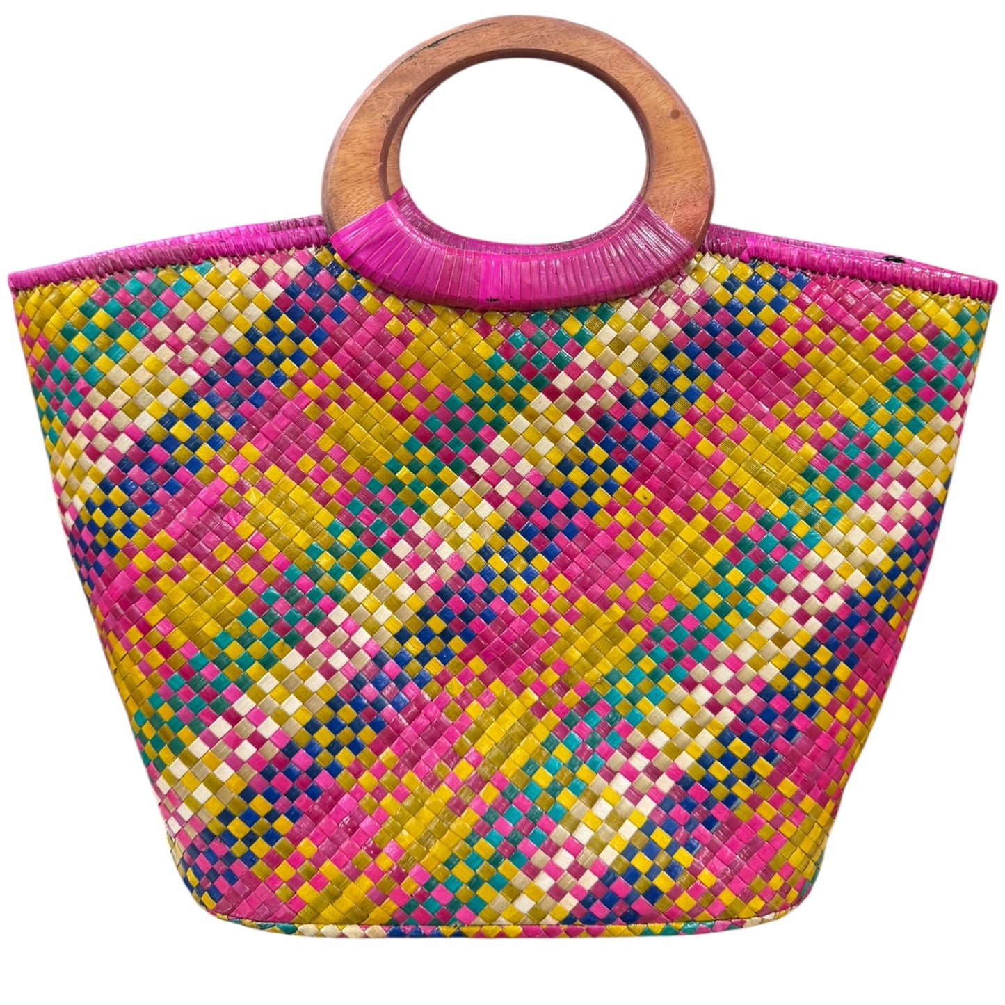 Checker caryall Tote bag