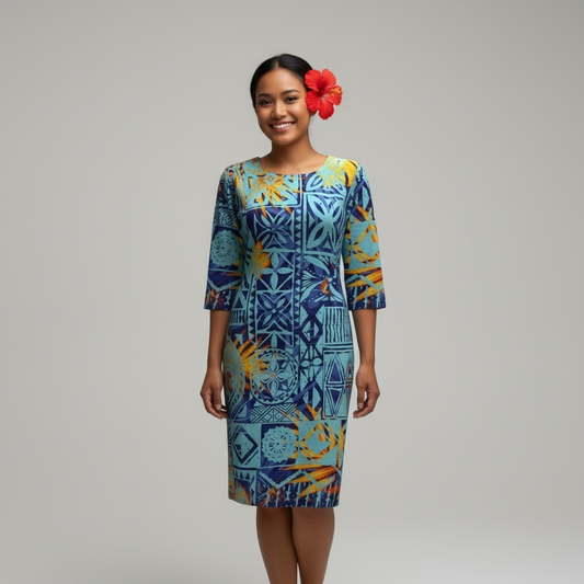 Azure Sun Women's Dress