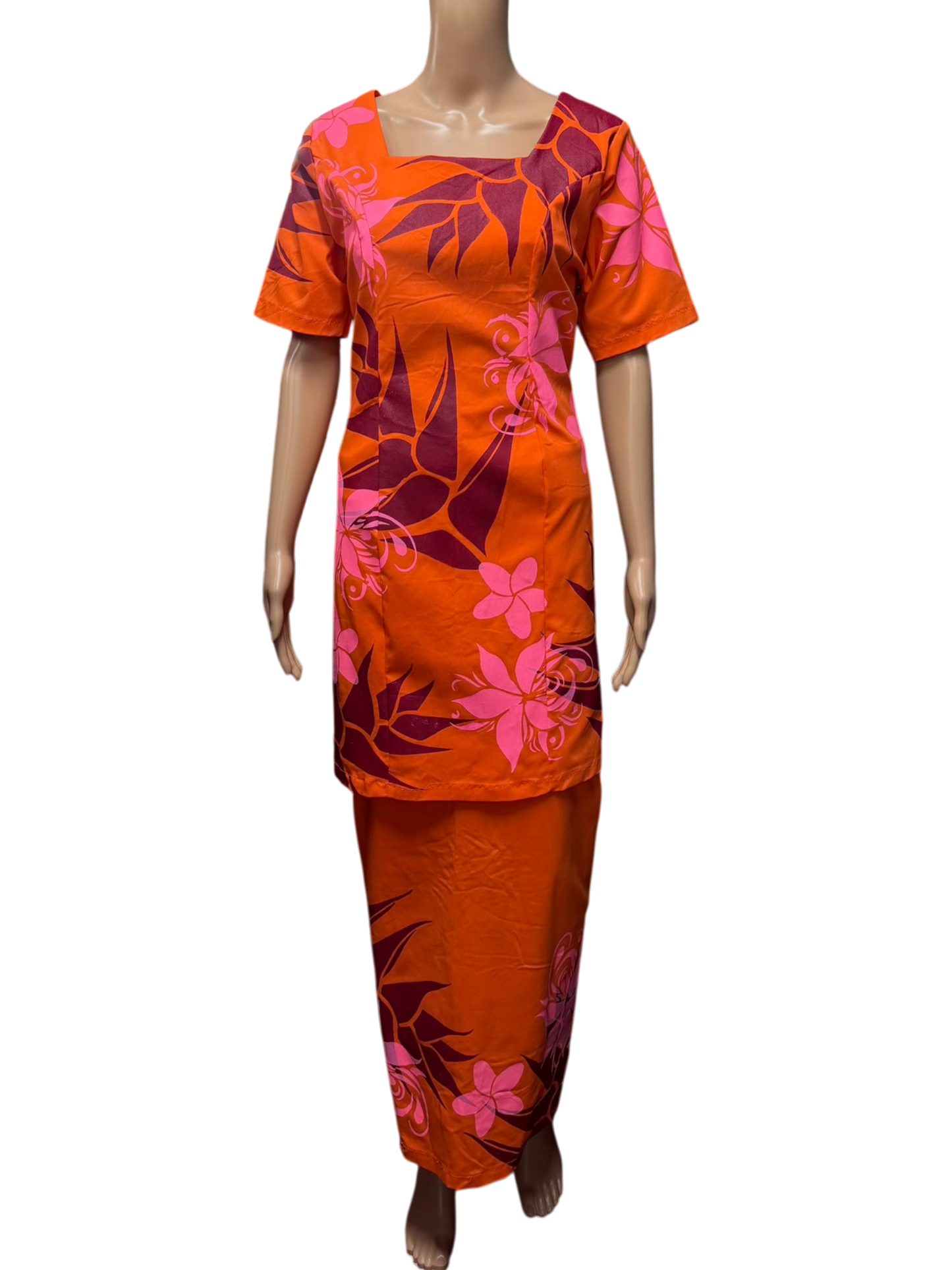 (Size 16) Hand-painted Puletasi