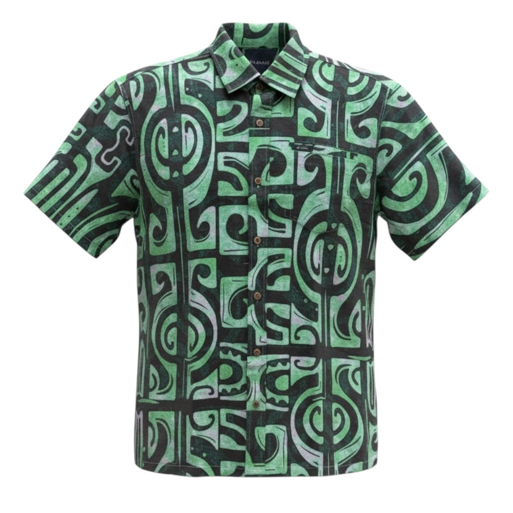 Emerald Geo Men’s Shirt