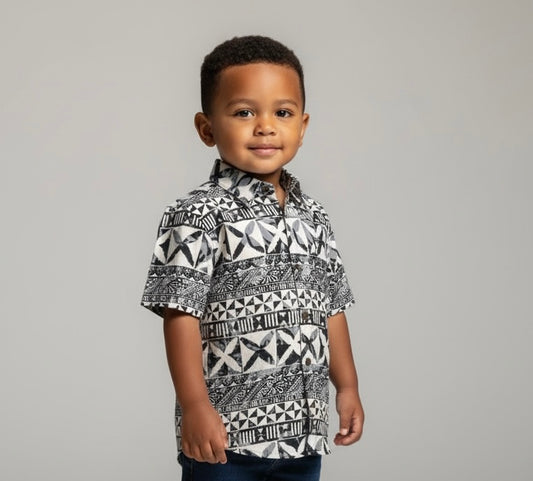 Onyx Tapa Boy's Shirt