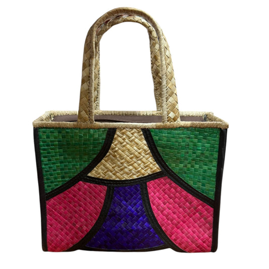Medium Patchwork  Structured Tote