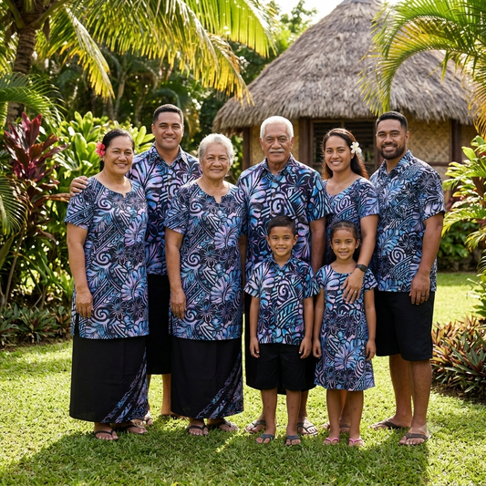 Purple Bula Boy's Shirt