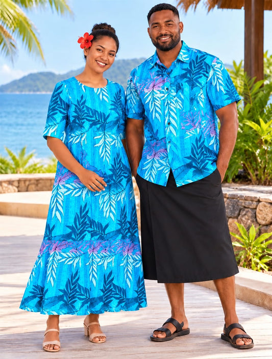 PACIFIC BLOOM – Men's Shirt