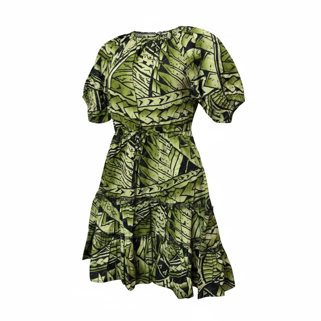 Luna Lime Girl’s dress
