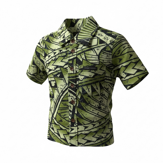 Luna Lime Boy’s Shirt